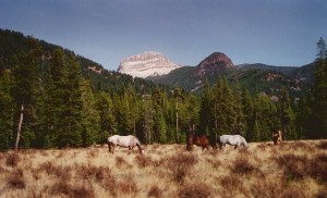 Camp-the Bob Marshall Wilderness